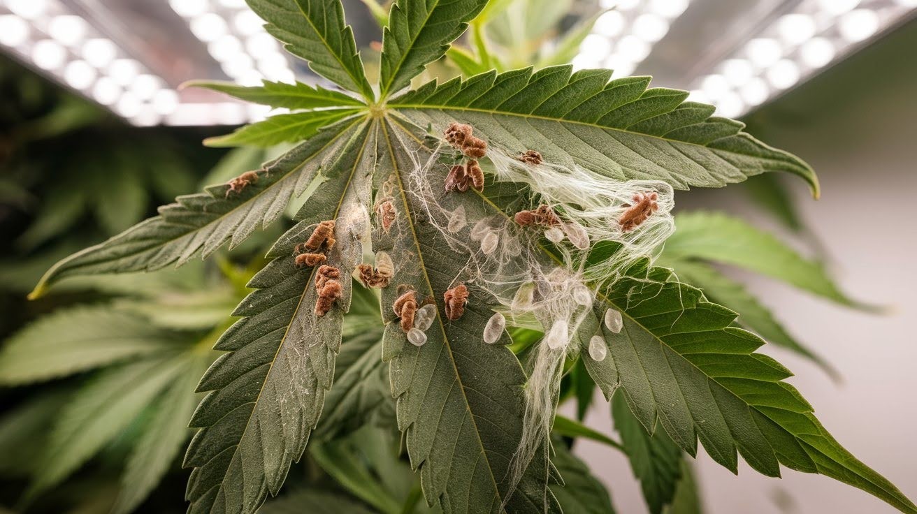 Visual Signs of Spider Mite Infestation