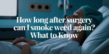 After Surgery Can I Smoke Weed Again