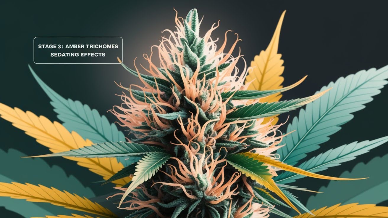 Amber Trichomes 
