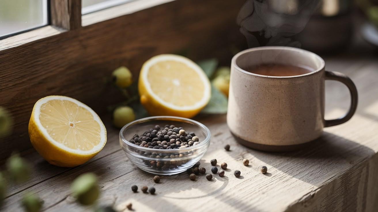 Black Pepper for Anxiety Relief