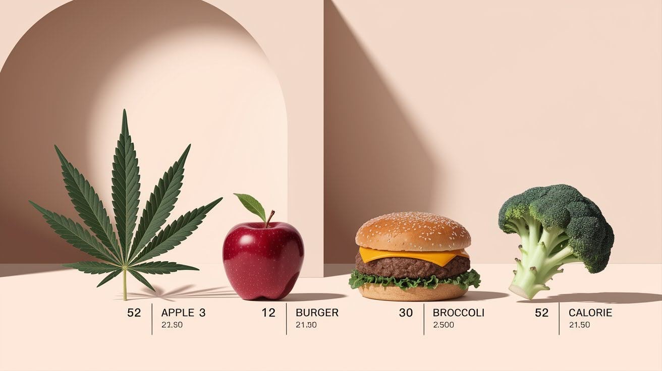 Cannabis vs. Common Foods