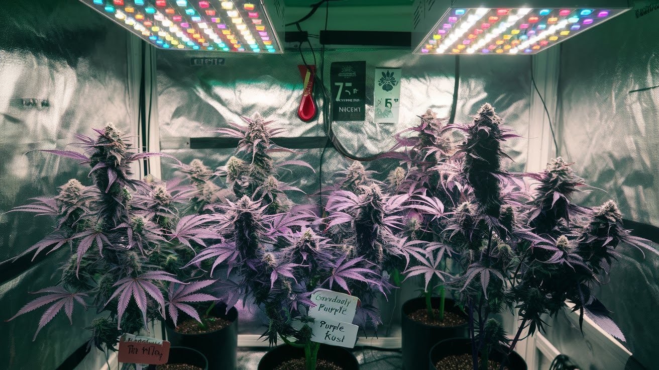 How to Grow Purple Cannabis at Home