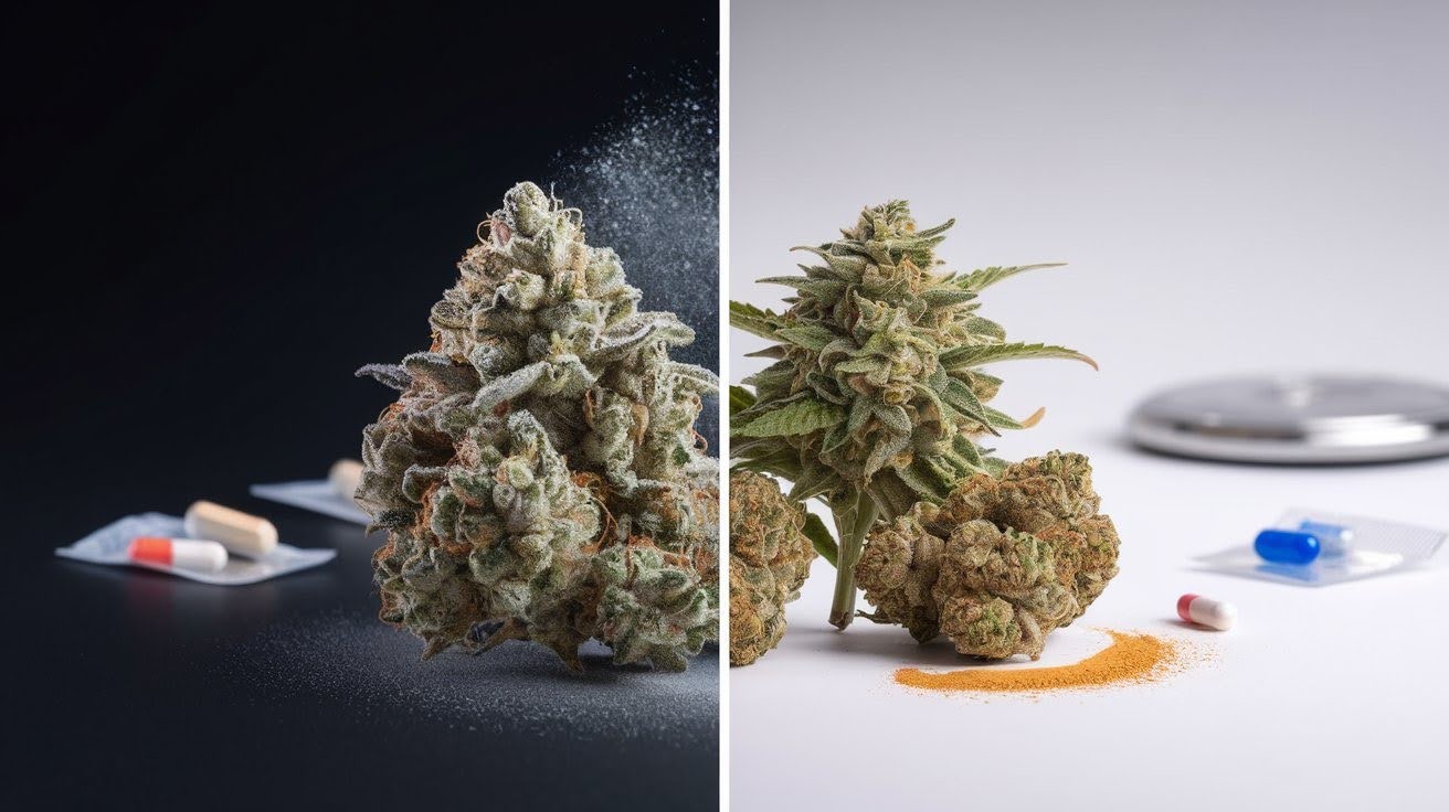 Key Difference from Laced Cannabis