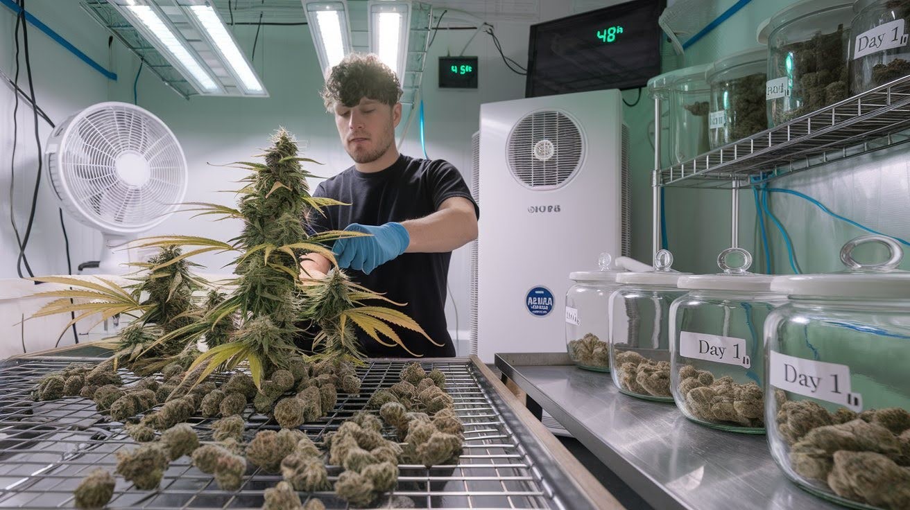 Modified Harvesting and Drying Treatment