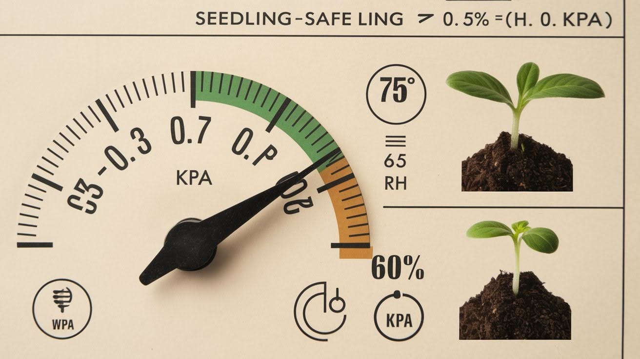 Optimal VPD Range for Cannabis Seedlings