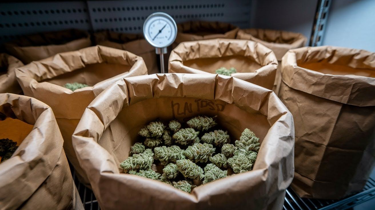 Paper Bag Method for Controlled Drying