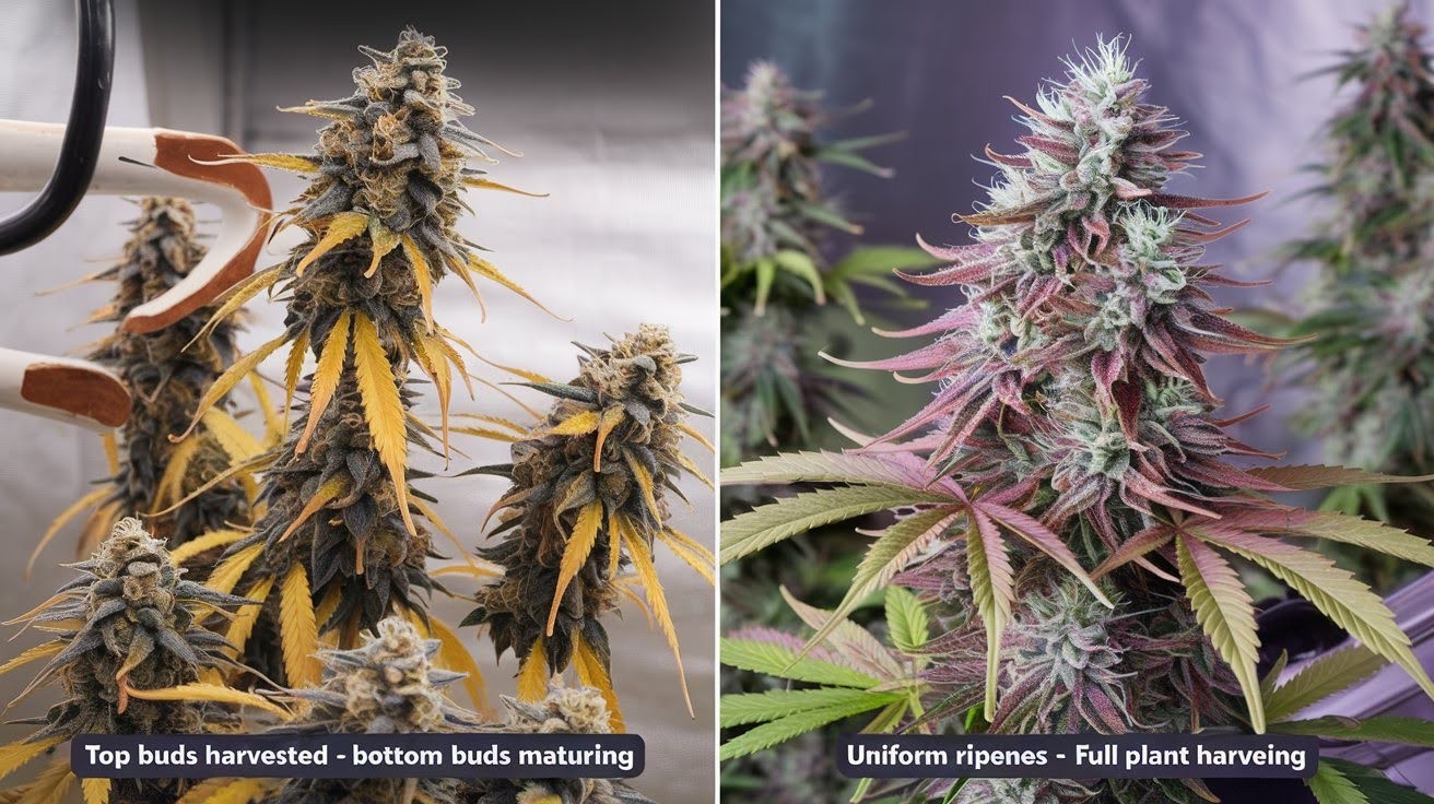 Partial vs. Full Plant Harvesting
