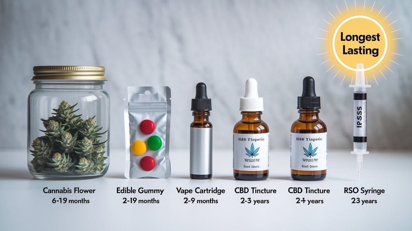 Quick Comparison with Other Cannabis Products