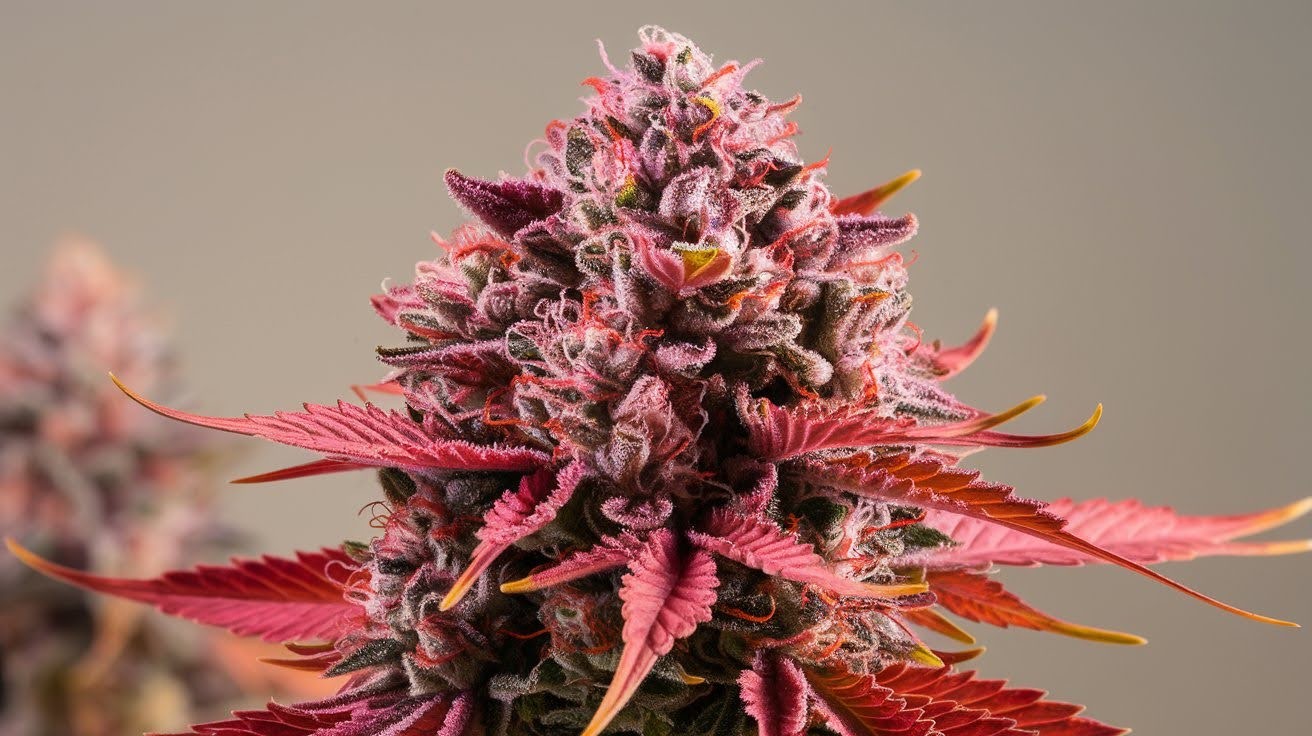 Red and Pink Cannabis