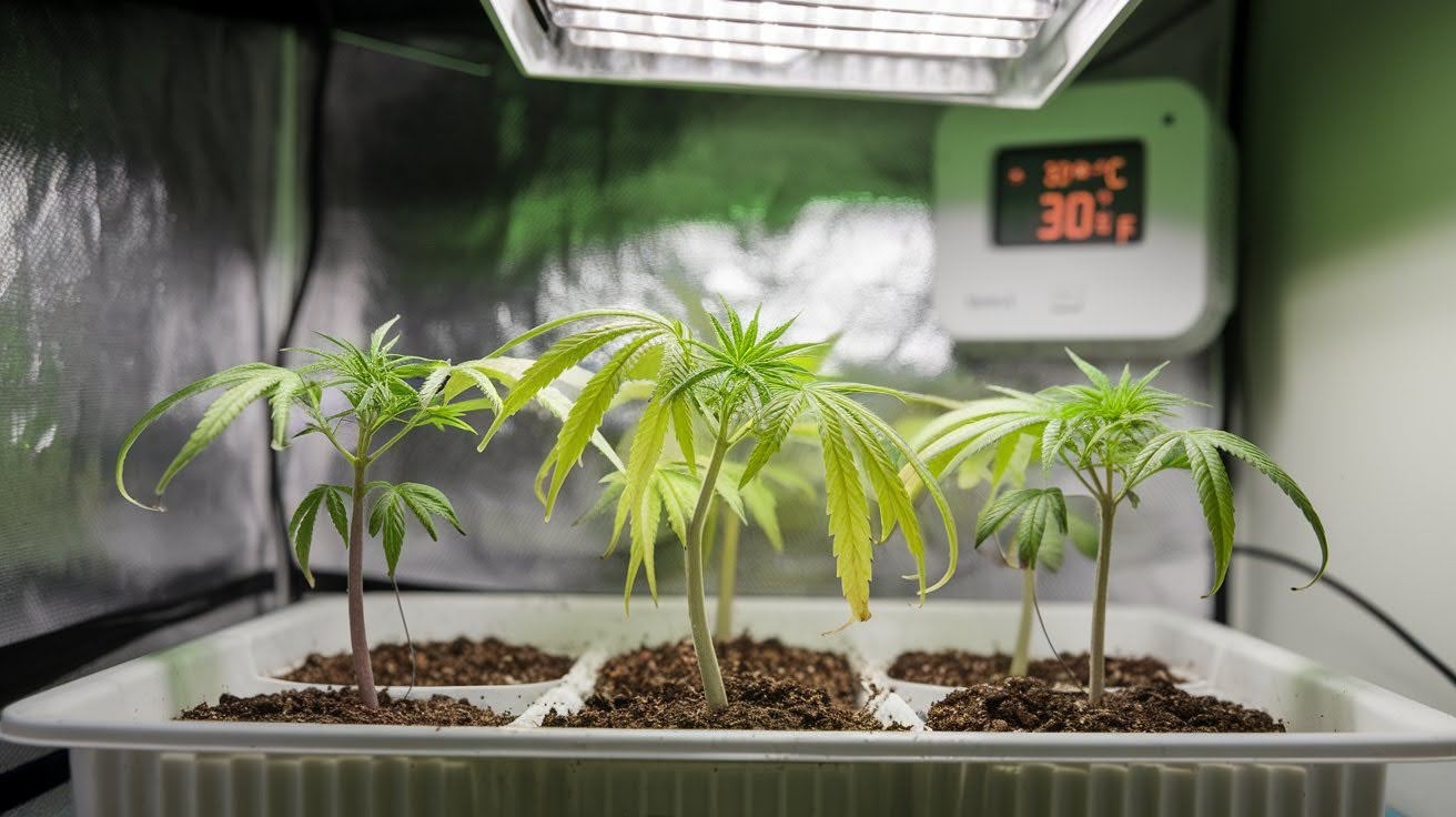 Seedling Stage Heat Stress Symptoms