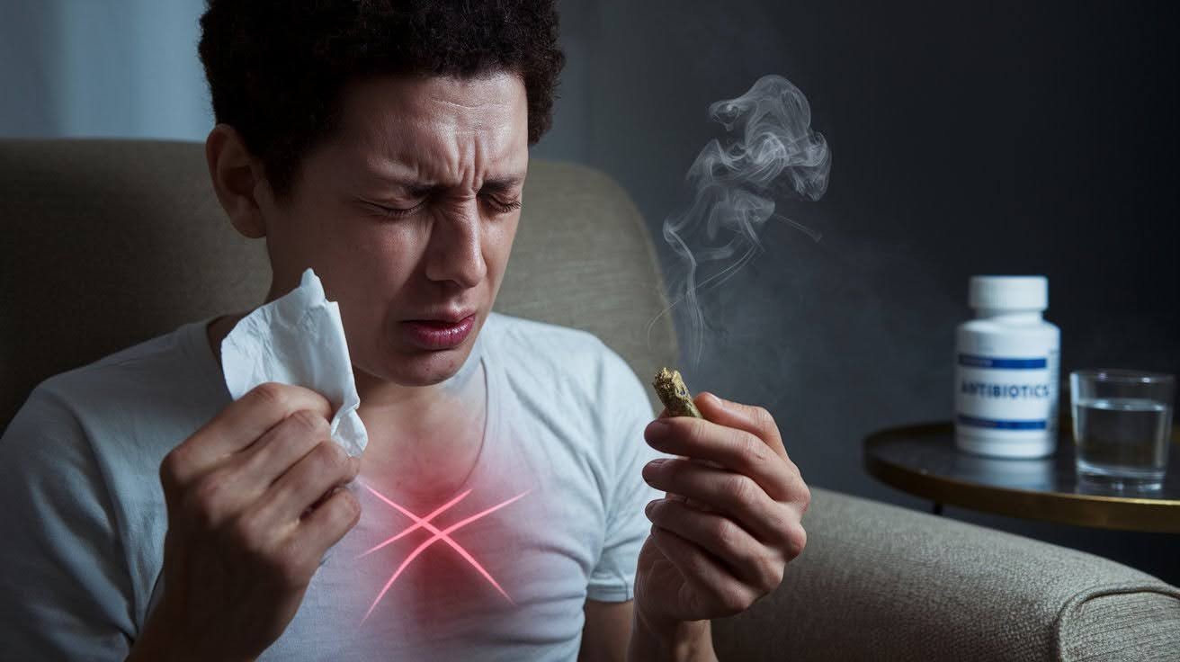 Smoking Cannabis While on Antibiotics