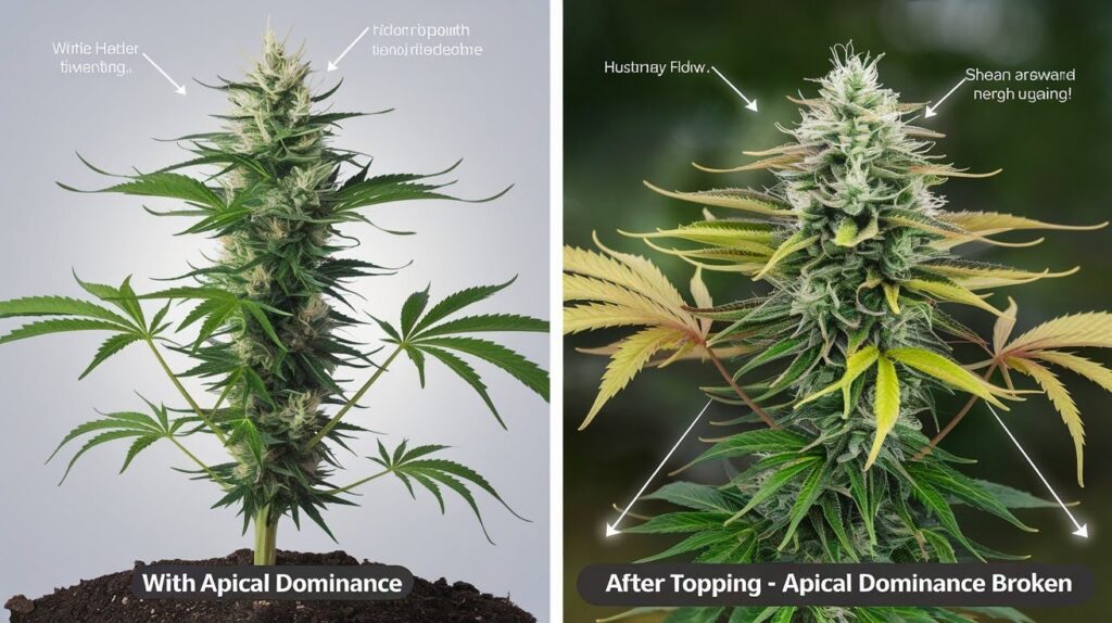 Topped Plant vs Non-Topped: Which Yields More Buds? - WeedInsight