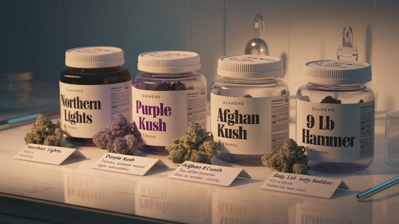 Top Indica Strains for Migraine Relief