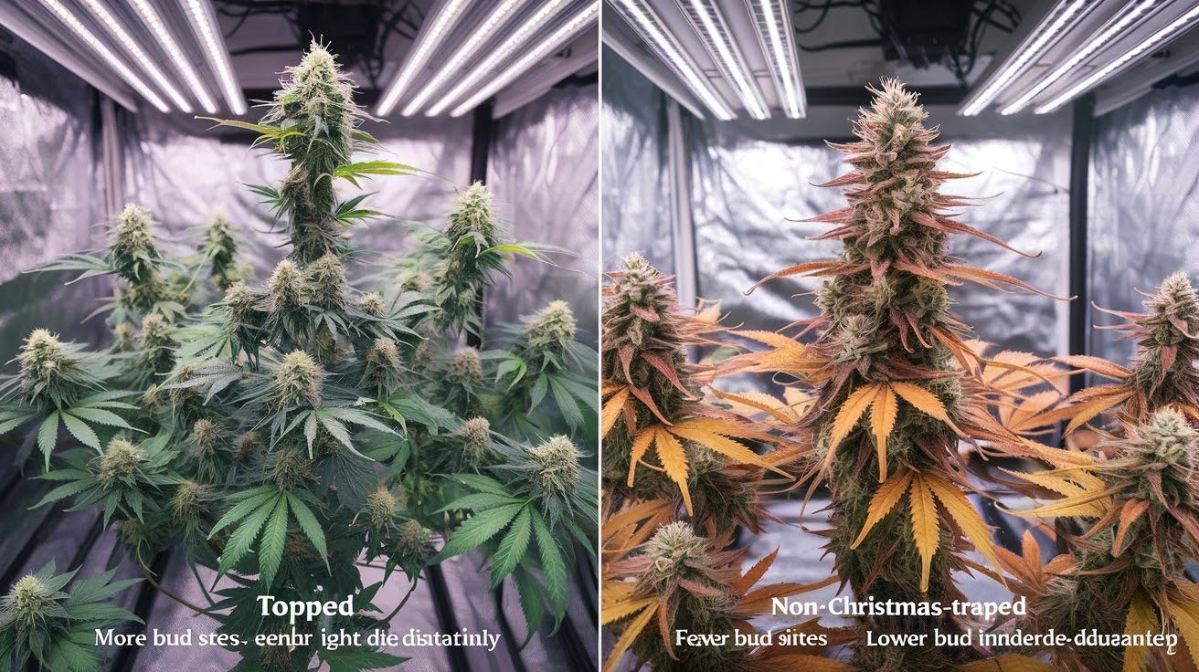 Topped Plant Yield Characteristics