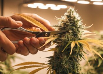 Trim Cannabis Plants