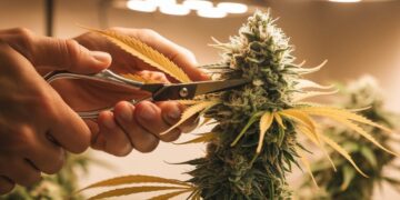 Trim Cannabis Plants