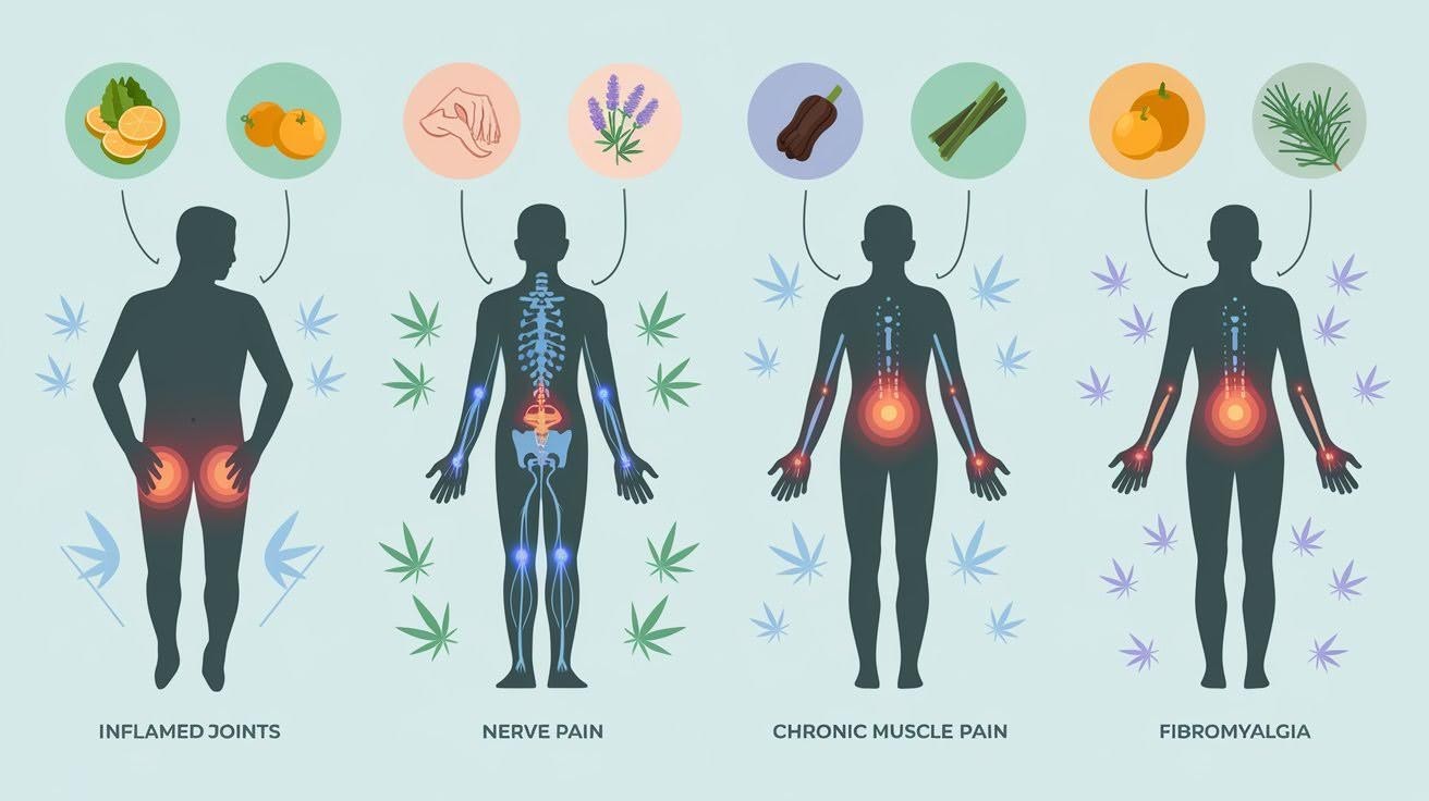 Types of Pain Terpenes Address