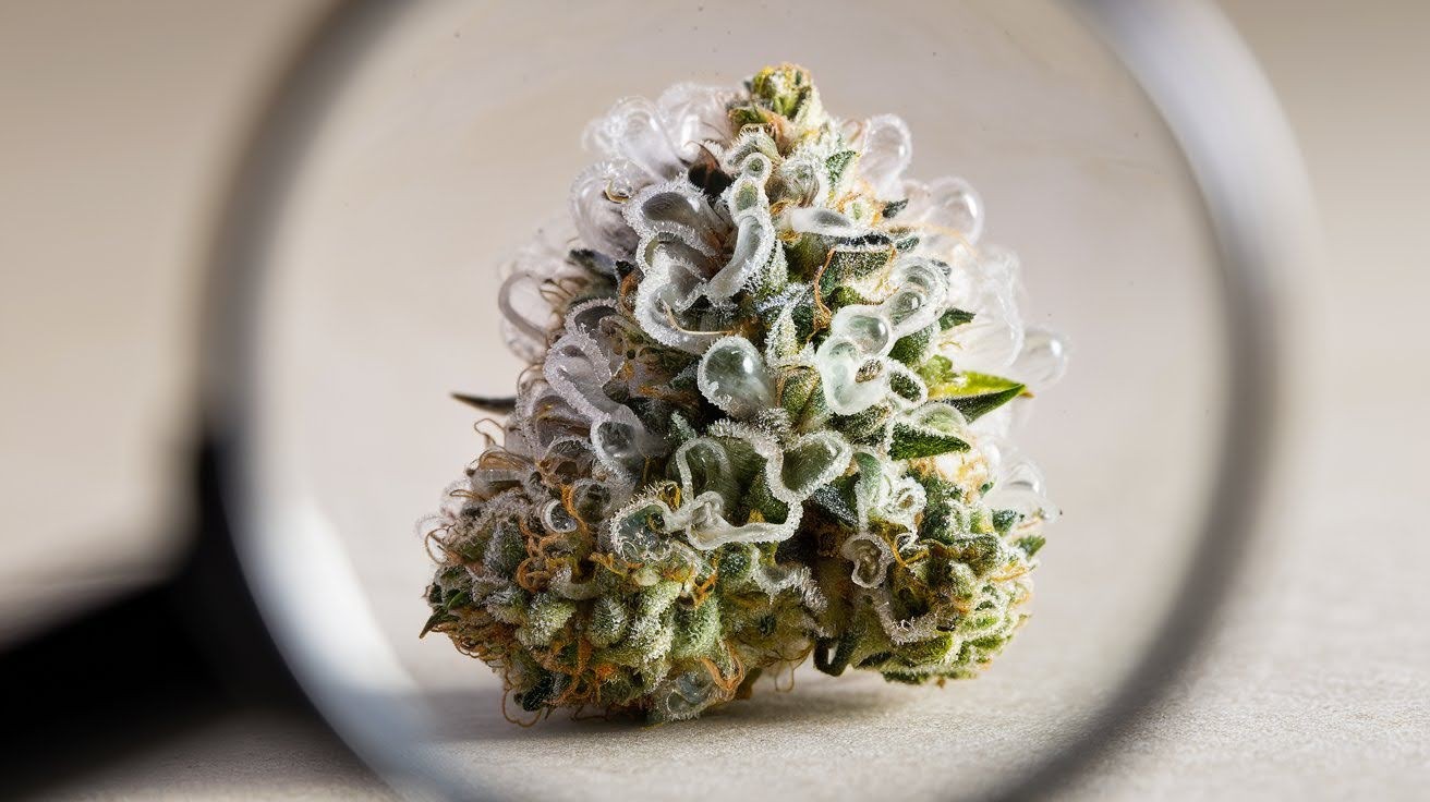 Understanding THC Crystals on Cannabis Buds