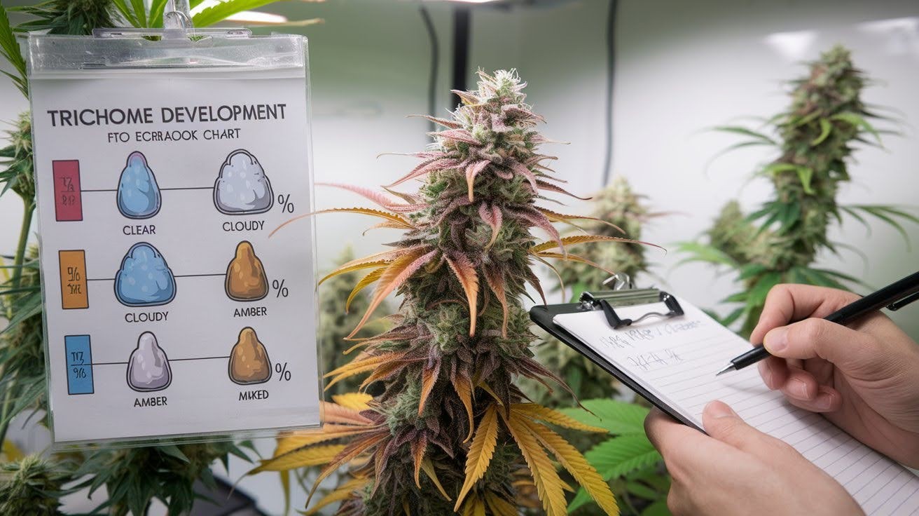 Using Trichome Development Charts