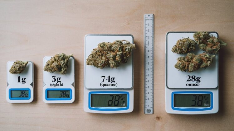 Weed Size Chart