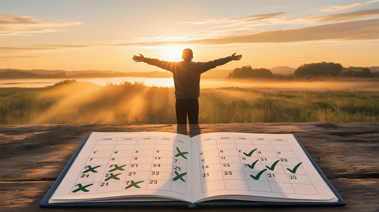 Person taking a tolerance break from cannabis to reduce weed hangover and improve overall well-being.